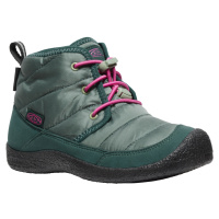 Keen Howser Ii Chukka Wp Children Dětské moderní zimní barefoot boty 10036454KEN dark forest/fuc