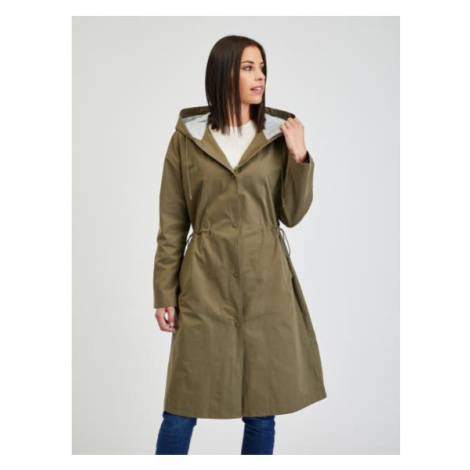 Khaki dámská parka Orsay