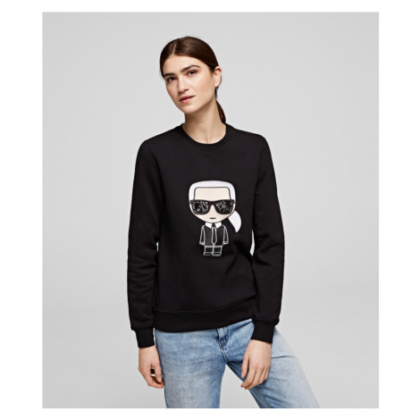 Mikina karl lagerfeld ikonik karl sweatshirt černá