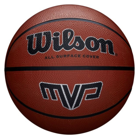 Wilson MVP 295 BSKT Basketbalový míč, hnědá, velikost