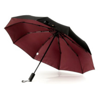 KRAGO Deštník skládací s dvojitým baldachýnem burgundské