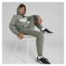 Puma ESSENTIALS BIG LOGO HOODIE Chlapecká mikina, khaki, velikost