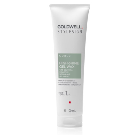 Goldwell StyleSign High-shine Gel Wax gelový vosk pro vlnité a kudrnaté vlasy 100 ml