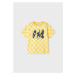 Tričko s krátkým rukávem SKATE GANG kostka žluté MINI Mayoral