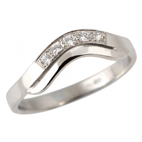 Zlatý prsten s brilianty bp0046 + DÁREK ZDARMA