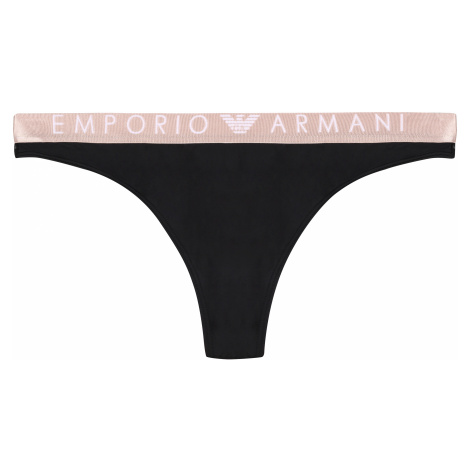 Emporio Armani Underwear Emporio Armani Training Visibility tanga - black/gold