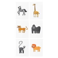 TATTonMe AR Set African Animals tetování pro děti 3 y+ 6 ks