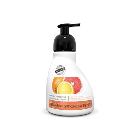 Sprchová pěna - pomeranč a grapefruit s rakytníkovým olejem