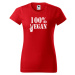DOBRÝ TRIKO Dámské tričko s potiskem 100% vegan Barva: Žlutá