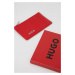Pouzdro na karty HUGO červená barva