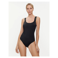 Calvin Klein dámské černé jednodílné plavky