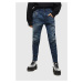 Jeans - Diesel FAYZAZIPNE Sweat jeans dark blue