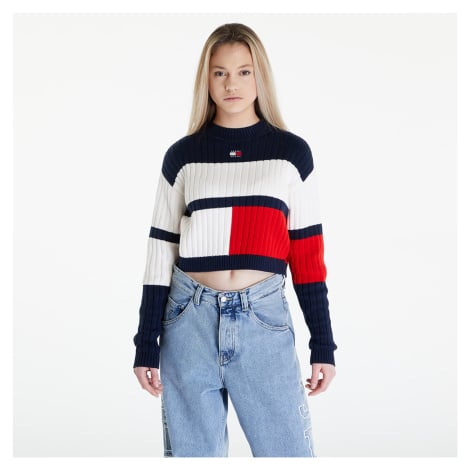 Tommy Jeans Colorblock Badge White Tommy Hilfiger