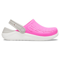Dětské boty Crocs LiteRide Clog růžová/bílá