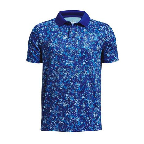 Chlapecké polo tričko Under Armour Perf Floral Speckle Polo