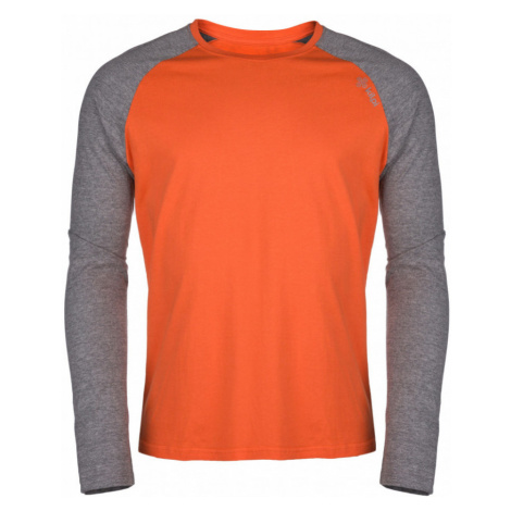 Kilpi LONGO-M Pánské triko s dlouhým rukávem HM0096KI Oranžová