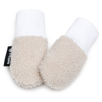 T-TOMI TEDDY Gloves Cream rukavice pro děti od narození 0-6 months 1 ks