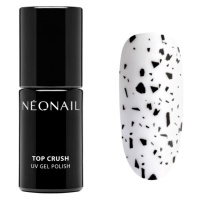 NEONAIL Top Crush vrchní lak na nehty s použitím UV/LED lampy odstín Black Gloss 7,2 ml