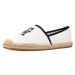 Tommy Hilfiger TH EMBROIDERED ESPADRILL Bílá