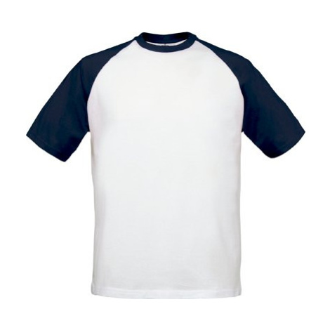 Pánské baseballové tričko s krátkým rukávem 185 g/m B&C