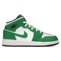 Jordan 1 Mid Lucky Green (GS)