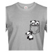 Pánské tričko Pandy v kapse - stylový originál