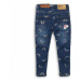Kalhoty díčí džínové s elastenem, Minoti, Unicorn 10, modrá - | 2/3let