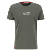 Alpha Industries Tričko Wording T dark olive