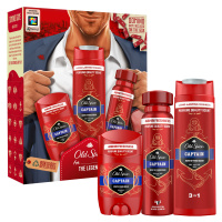 OLD SPICE Gentleman dárková sada s tuhým deodorantem 50 ml, deodorantem ve spreji 150 ml a sprch