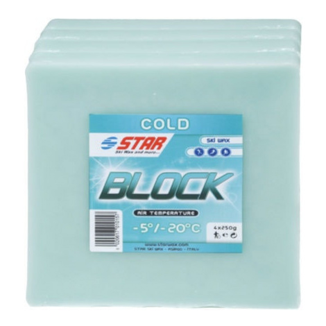 Star Ski Wax Klasické servisní vosky Block Minus 1kg