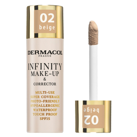 Dermacol Infinity make-up a korektor 02 beige 20 g