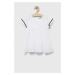 Dívčí šaty United Colors of Benetton bílá barva, mini