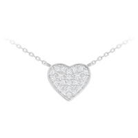 Preciosa Stříbrný náhrdelník La Concha 5320 00