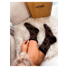Dámské zimní netlačící ponožky Milena 0118 Labyrint, Froté