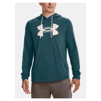 ikina Under Armour UA Rival Terry Logo Hoodie - zelená