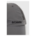 Kšiltovka Columbia Tech Shade šedá barva, s aplikací, 1539331