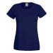 Navy Women's T-shirt Lady fit Original Fruit of the Loom