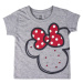 Disney dívčí tričko Minnie šedá
