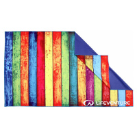 Lifeventure Printed SoftFibre Trek Towel striped planks