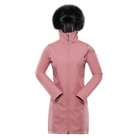 Alpine Pro Ibora Dámský softshellový kabát LCTB208 dusty rose