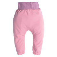Dětské softshellové kalhoty s membránou Monkey Mum® - Cukrová vata 68