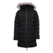 Lotto LORNIE Dívčí prošívaný zimní kabát, černá, velikost