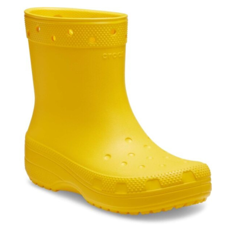 Crocs CLASSIC RAIN BOOT Dámské holínky, žlutá, velikost 37/38