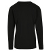 Build Your Brand Pánské triko s dlouhým rukávem BY091 Black