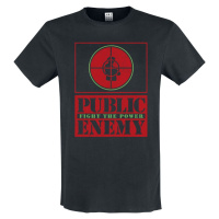 Public Enemy Amplified Collection - Fight The Power Target Tričko černá