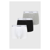 Boxerky Calvin Klein Underwear pánské, šedá barva