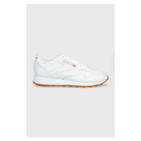 Kožené sneakers boty Reebok Classic CLASSIC LEATHER bílá barva, GY0952.100008491