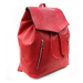 Červený elegantní batoh Renee New Berry