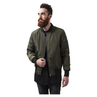 2-Tone Bomber Jacket darkolive/černá