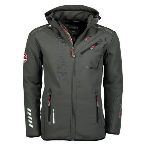 Pánská softshellová bunda GEOGRAPHICAL NORWAY Royaute GTX Barva: Šedá